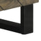 vidaXL - Tv-meubel - 80x33x46 - cm - massief - mangohout - zwart