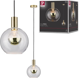 Paulmann Esben - Hanglamp - Dimbaar - Helder Messing geborsteld