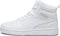 PUMA Rebound V6 Mid Jr - Hoge sneakers - Gerecycled materiaal - PUMA White-Cool Light Gray