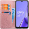 Hoesje Met Pasjeshouder Geschikt voor Oppo A9 (2020) / A5 (2020) - Mandala Bookcase - Roze