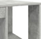 vidaXL - Bureau - met - Opslag - Beton - Grijs - 130x50.5x75 - cm - Gelaagd - Hout