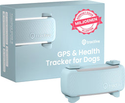 Tractive DOG 6 - GPS Tracker voor Honden - Real-Time Locatie en Activiteitenmonitor - Munt