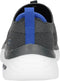 Skechers GO WALK HYPER BURST - SAVITAR Heren Sneakers - Maat 44 - Charcoalcoal/Blue