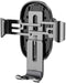 Baseus Gravity Car Mount - Autohouder Qi Draadloze Oplader - Zilver