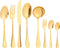 Infinity Goods Bestekset - 39-Delig - 6 Persoons - Goud - RVS (39 stuks)