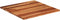 vidaXL - Tafelblad - 25-27 - mm - 80x80 - cm - massief - acaciahout