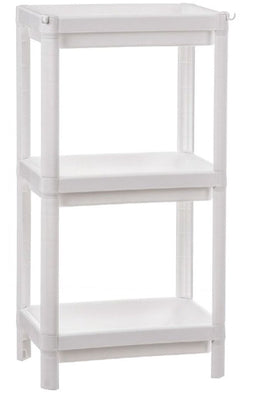 Badkamerschappen Ballete Wit Plastic 35,5 x 23 x 75 cm
