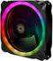 Antec Prizm 120 ARGB - Ventilator 120mm - 3x RGB Kleurcyclus - Zwart/Wit
