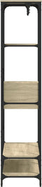vidaXL - Kledingkast - met - lades - 100x40x180 - cm - bewerkt - hout - sonoma - eiken
