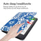 imoshion E-reader Hoesje - Geschikt voor Amazon Kindle (2022) 11th gen, Amazon Kindle (2024) - Design Sleepcover Bookcase - Flower Tile