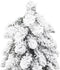 vidaXL - Kunstkerstboom - met - verlichting - en - sneeuw - 100 - LED's - 180 - cm