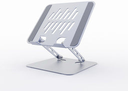 Gembird NBS-D1-04 - Laptopstandaard - Verstelbaar - Aluminium - Zilver