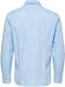 SELECTED HOMME SLHSLIMMICHIGAN SHIRT LS B NOOS - Heren Overhemd - Slim fit - Lichtblauw - Maat XXL