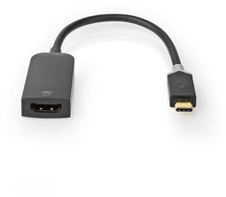 Nedis CCBW64652AT02 - USB-C naar HDMI Adapter - 20cm - Grijs