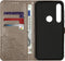 Hoesje Met Pasjeshouder Geschikt voor Motorola Moto G8 Plus - Mandala Bookcase - Grijs