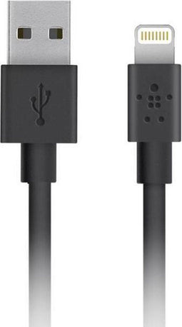 Belkin Boost Charge - Lightning naar USB-A Kabel - 3 Meter - Zwart