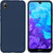 iMoshion Hoesje Geschikt voor Huawei Y5 (2019) Hoesje Siliconen - iMoshion Color Backcover - Donkerblauw