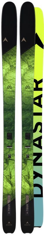 Dynastar M-Tour 90 - Toer ski's - Hybride kern - Groen/zwart heren 185 cm