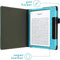 iMoshion Ereader Cover / Hoesje Geschikt voor Amazon Kindle Oasis 3 - iMoshion Vegan Leather Bookcase - Lichtblauw