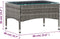 vidaXL - Salontafel - 60x40x36 - cm - poly - rattan - grijs