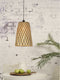 GOOD&MOJO Hanglamp Kalimantan - Bamboe - Ø34cm - Scandinavisch,Bohemian - Hanglampen Eetkamer, Slaapkamer, Woonkamer