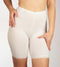 sloggi Basic+ - Dames Short lange pijp - Onzichtbaar en licht - Wit - Maat 42