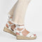 POSH by Poelman SAAR - Dames Sandalen - Imitatieleer - Wit - Maat 37
