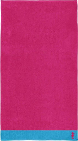 Seahorse Cruise - Strandlaken - Fuchsia - 100 x 180
