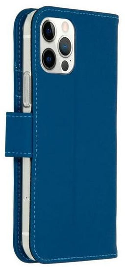 Accezz Wallet Softcase - Flip Cover - Krasbestendig Schokbestendig - Blauw