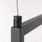 Mexlite Buckley 2983ZW - Hanglamp - Industrieel design 100 cm breed hoogte instelbaar 60-140 cm - Zwart