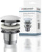 KIRCHHOFF Design Click Waste Afvoerplug - Push Pop-Up - 1 ¼