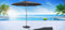 SenS-Line - Parasol Salou Stokparasol - Ø300 cm - 8-ribs- Polyester - Antraciet - Zonder Parsolvoet