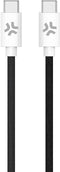 Celly USBCUSBCCOTTBK - Oplaadkabel - 1,5 meter - Snel laden 100W - Zwart