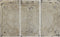 Wanddecoratie DKD Home Decor Beige Hars (178 x 4 x 112 cm) (3 Onderdelen)