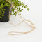 Mica Decorations Senecio Kunst Hangplant in Pot - H68 x Ø9 cm - Groen