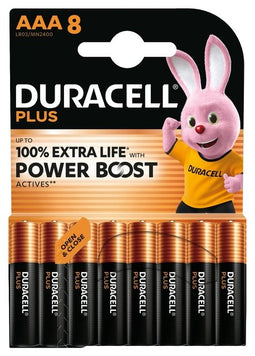 Duracell - Batterij duracell plus powerboost aaa x8 | 10 stuks