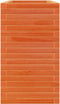 vidaXL - Plantenbak - 110x40x68,5 - cm - massief - grenenhout - wasbruin