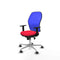 Piqueras y Crespo 1D086G0 - Bureaustoel - Verstelbare hoogte met armleuning - Rood