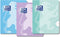 Oxford School - Schoolschrift A5 - Lijn met kantlijn - Pastel kleuren - 3-pack