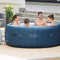 Bestway Lay-Z-Spa Milan - Jacuzzi - Opblaasbaar - Zwembad - Hottub - Zwembadbescherming - Massagefunctie - Bruin - 196 x 196 cm