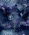 Noordwand Behang Good Vibes Galaxy Planets and Text zwart en paars