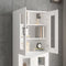 vidaXL - Hangkast - 69,5x34x90 - cm - wit