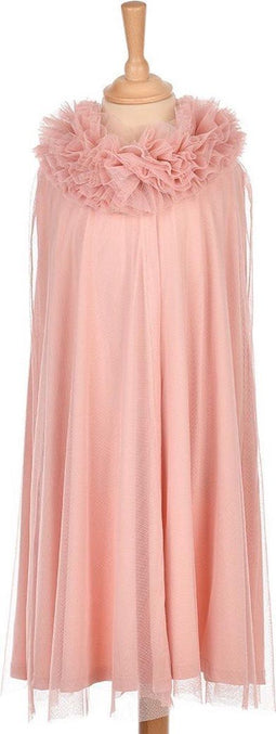 Byastrup Kindercape Tule Maat 116-128 Roze