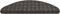 vidaXL - Trapmatten - 15 - st - 65x21x4 - cm - antracietkleurig