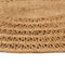vidaXL - Tapijt - rond - 120 - cm - gevlochten - jute