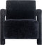 Richmond Fauteuil Devanto black chenille (Bergen 809 black chenille)