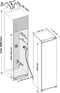 Inventum IKV1022S - Inbouw koelkast - 139 liter - Energieklasse D