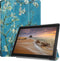 3-Vouw sleepcover hoes - Geschikt voor Lenovo Tab E10 - Van Gogh Amandelboom