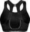 Shock Absorber Ultimate Run Bra S5044 - Sportbeha Dames - Extreme ondersteuning - Zwart/Zilver 80E