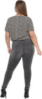 ONLY CARMAKOMA Caraugusta Life HW SK DNN BJ312 Dames Jeans Skinny - High waist - Stretchy - Maat 48